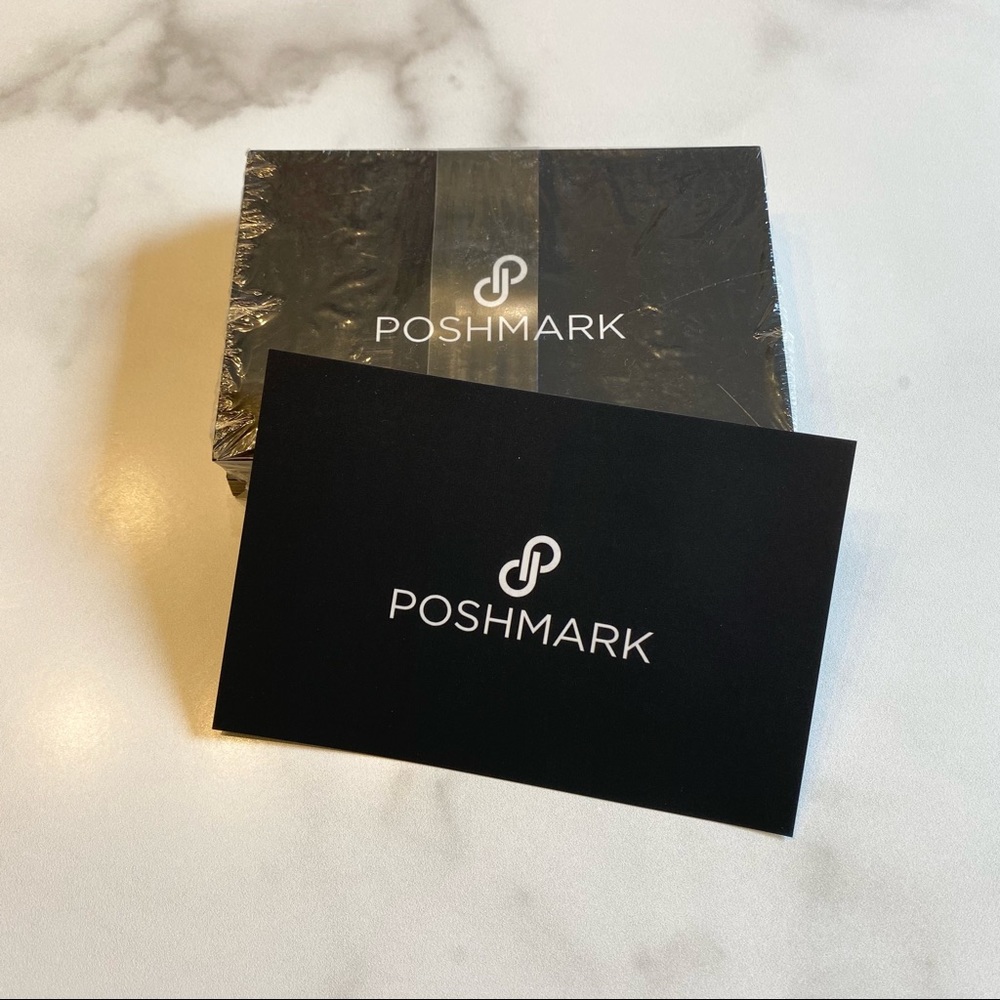 Poshmark Thank You Cards- Black Logo